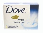 Product Illustration of Dove Bar Soap 135g/4.75oz white