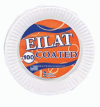 Product Illustration of Eilat 9" Paper Plates 100ct. 