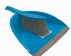 Product Illustration of Dustpan with Brush