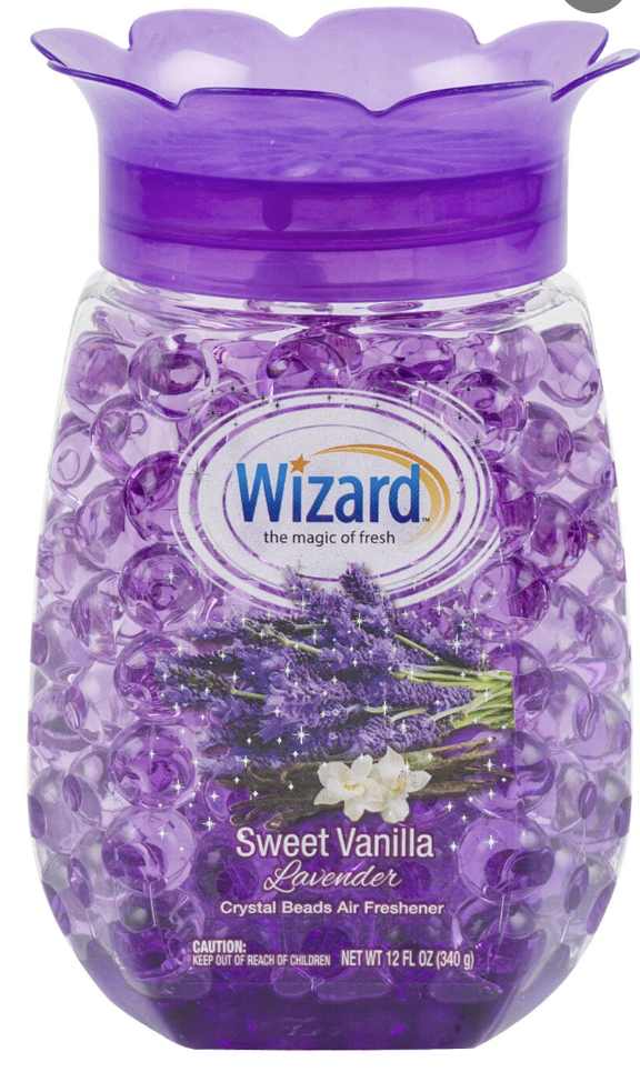 Product Illustration of Wizard Crystal Beads Air Freshner Lavender