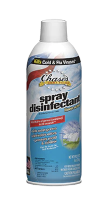 Product Illustration of Chase Spray Disinfectant Linen