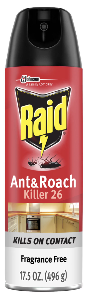 Product Illustration of Raid Ant & Roach Spray 17.5oz.