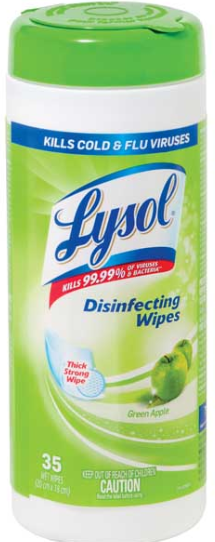 Product Illustration of Lysol Disenfecting Wipes 95ct. 4 pack