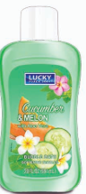 Product Illustration of Lucky Bubble Bath 20 fl oz. Cucumber & Melon