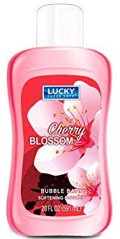 Product Illustration of Lucky Bubble Bath 20 fl oz. Cherry Blossom