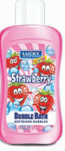 Product Illustration of Lucky Bubble Bath 20 fl oz. Strawberry For Kids