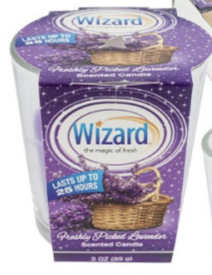 Product Illustration of Wizard Candle Lavender