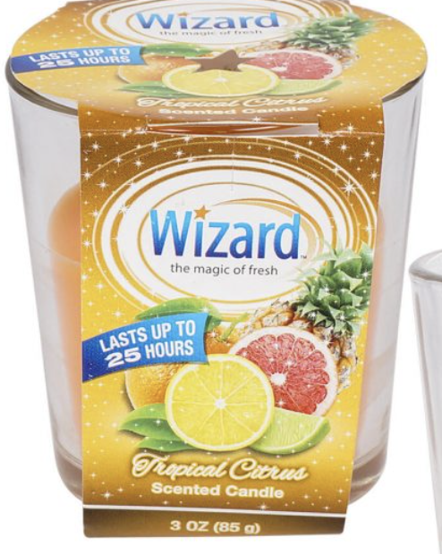 Product Illustration of Wizard Candle Tropical Citrus