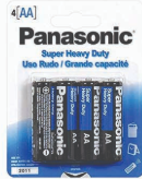 Product Illustration of Panasonic AA 4pk 