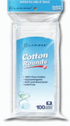 Product Illustration of Cotton Round Pads 100ct. 
