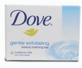 Product Illustration of Dove Bar Soap 135g/4.75oz Gentle Exfoiliating