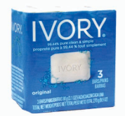 Product Illustration of 3pk Ivory soap - Regular