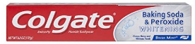 Product Illustration of Colgate Toothpaste 2.5oz whitening baking soda