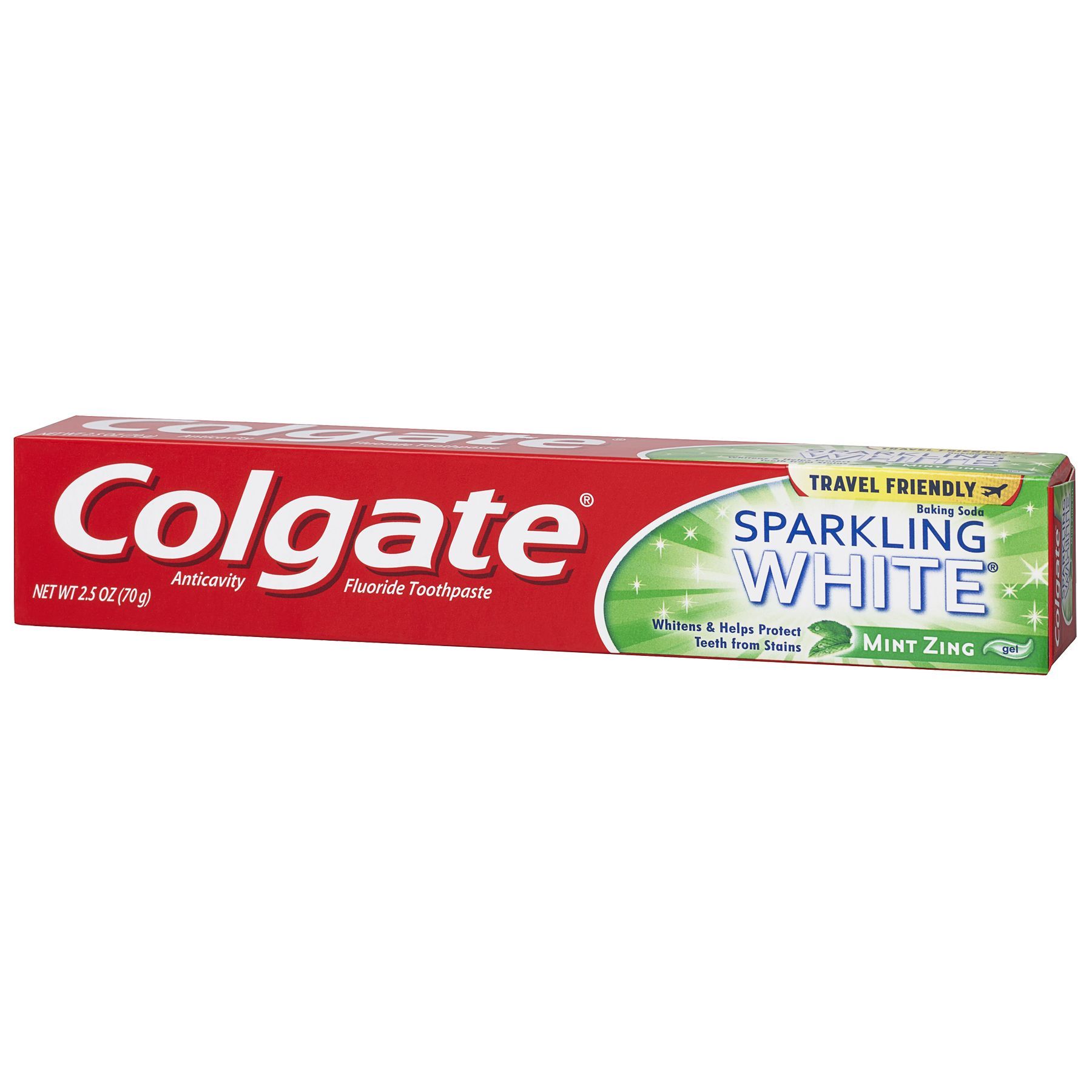 Product Illustration of Colgate Toothpaste 2.5oz mint zing sparkling 