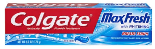 Product Illustration of Colgate Toothpaste 7.5oz Max Fresh Cool Mint