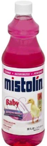 Product Illustration of Mistolin All Purpsoe Cleaner 15oz Baby