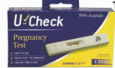 Product Illustration of U check pregrancy test 
