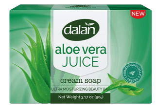 Product Illustration of Dalan 3pk Bar soap - Aloe Vera