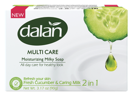 Product Illustration of Dalan 3pk Bar soap -  Cucumber Milk