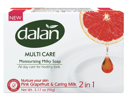 Product Illustration of Dalan 3pk Bar soap - Pink Grapefruit