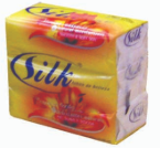 Product Illustration of Silk 3pk bar soap - 100gms - Flower Extract