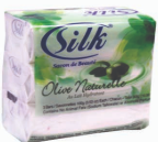 Product Illustration of Silk 3pk bar soap - 100gms - Natural Olives