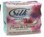 Product Illustration of Silk 3pk bar soap - 100gms - Cherry Blossom