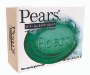 Product Illustration of Pears 3.5oz oil clear bar soap