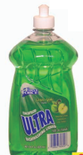 Product Illustration of First Force Ultra Dish Liquid Green Apple 28oz