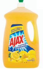 Product Illustration of Ajax Dish Liquid 90oz Lemon