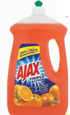Product Illustration of Ajax Dish Liquid 90oz Orange