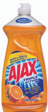 Product Illustration of Ajax Dish Liquid 28oz Orange