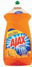 Product Illustration of  Ajax Dish Liquid  52oz Orange