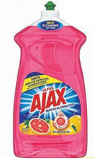 Product Illustration of Ajax Dish Liquid 52ox Grapefruit w/ Bleach