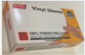 Product Illustration of Vinyl Gloves 100ct. Extra Large