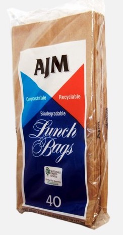 Product Illustration of 40ct - Brown paper lunch bag