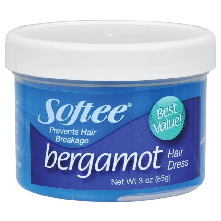 Product Illustration of Softee Hair Gel 3 oz. Bergamont Hair Dress 