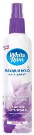 Product Illustration of White Rain Hair Spray Maximum Hold