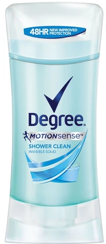 Product Illustration of Degree Deodorant 1.6oz Shower Clean