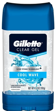 Product Illustration of Gillette Deodorant Stick 3.8oz Cool Wave