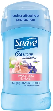 Product Illustration of Suave Deodorant 1.4oz Sweet Pea & Violet