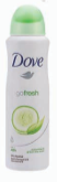 Product Illustration of Dove Deodorant Spray 150ml/5oz Go Fresh Cucumber