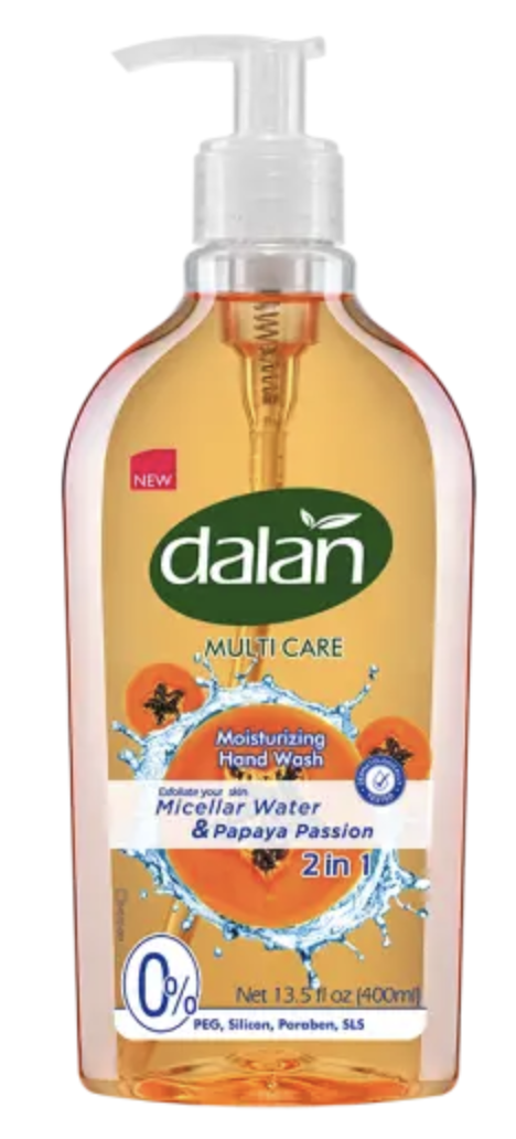 Product Illustration of Dalan 13.5ml hand soap Papaya