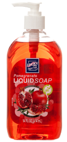 Product Illustration of Lucky Liquid Hand Soap 14 fl oz Pomegranate