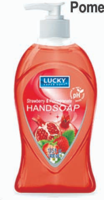 Product Illustration of Lucky Pearl Liquid Soap 13.5 fl oz Strawberry