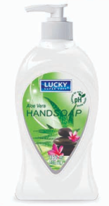Product Illustration of Lucky Pearl Liquid Soap 13.5 fl oz Aloevera