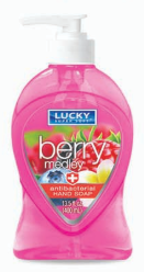 Product Illustration of Lucky Antibacterial Mermaid 13.5oz Berry Medley