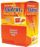 Product Illustration of motrin tablets 50/2's 