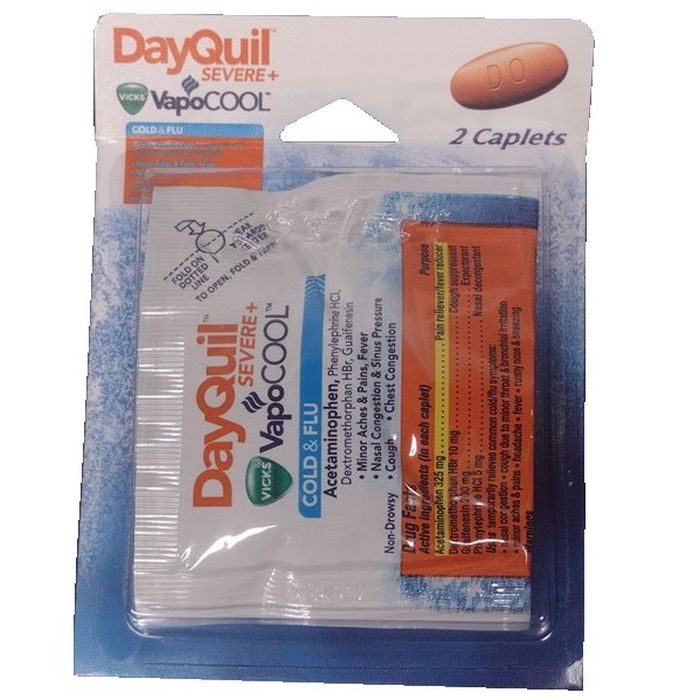Product Illustration of DAYQUIL LIQUICAPS 2s Carded Single Use
