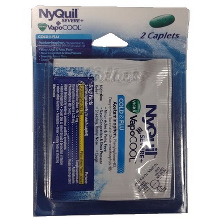 Product Illustration of NYQUIL LIQUICAPS 2s Carded Single Use